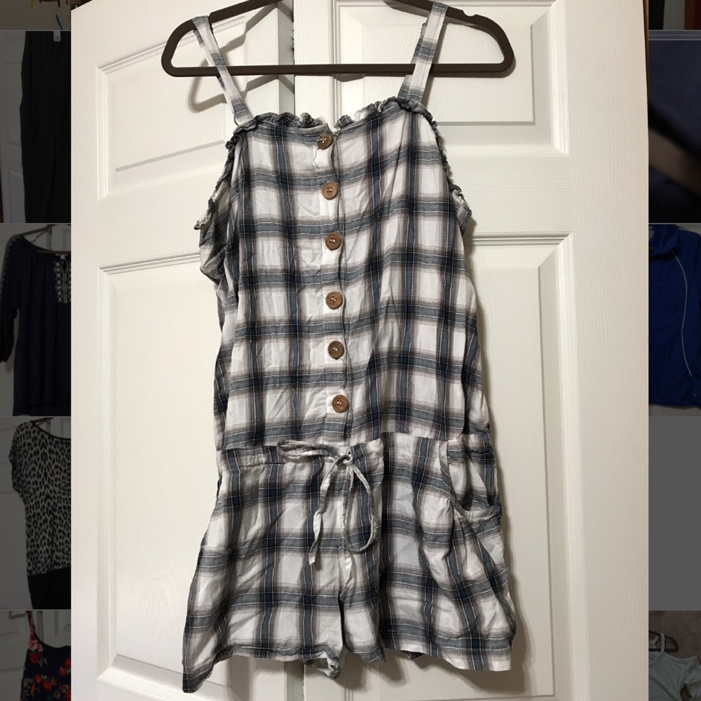 Plaid jumper